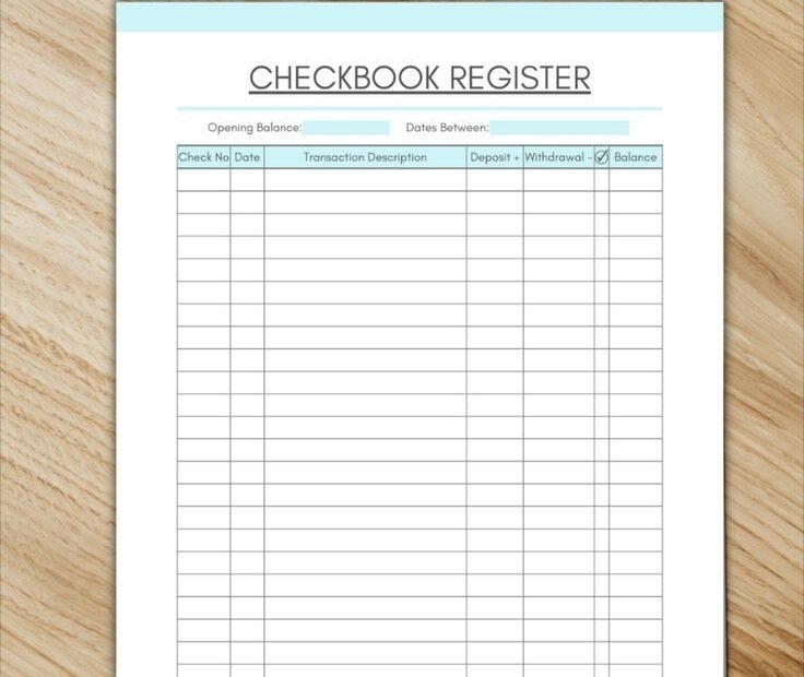 Printable Finance Planner