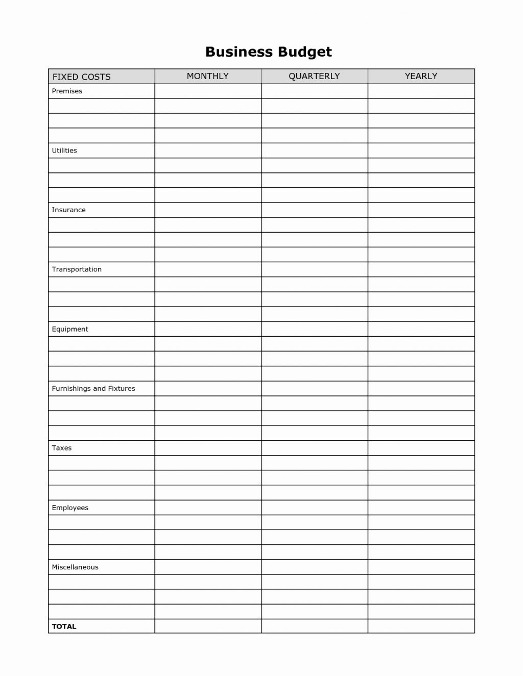 Printable Form For Expenses Self Employed Taxpayers Printable Forms 