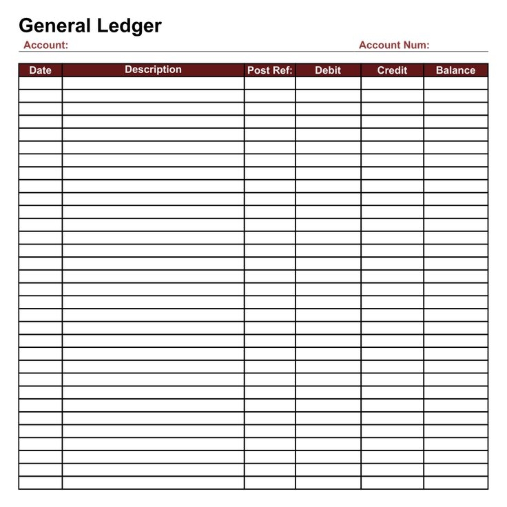 Printable Ledger Balance Sheet Printable JD