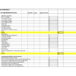 Printable Monthly Expense Sheet Budgeting Worksheets
