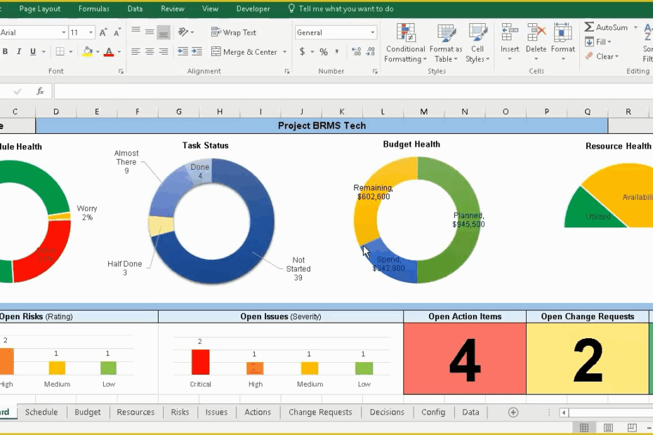 Project Tracker Excel Template Free Download Of Project Tracking With