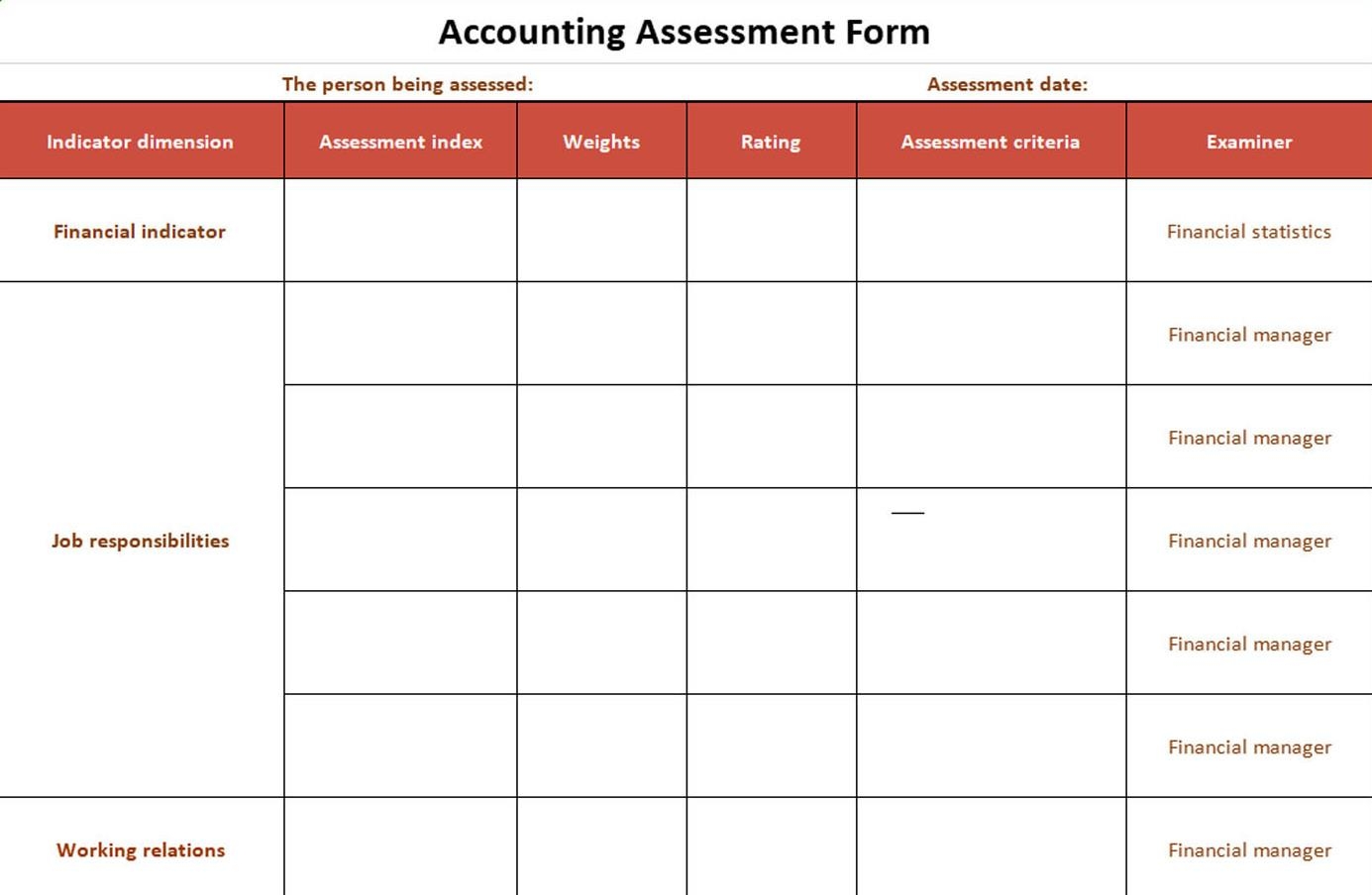 Risk Assessment Form Schedule Excel Template And Google 56 OFF