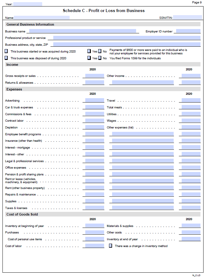 Schedule C Expenses Worksheet 2024 Rivi Kaycee