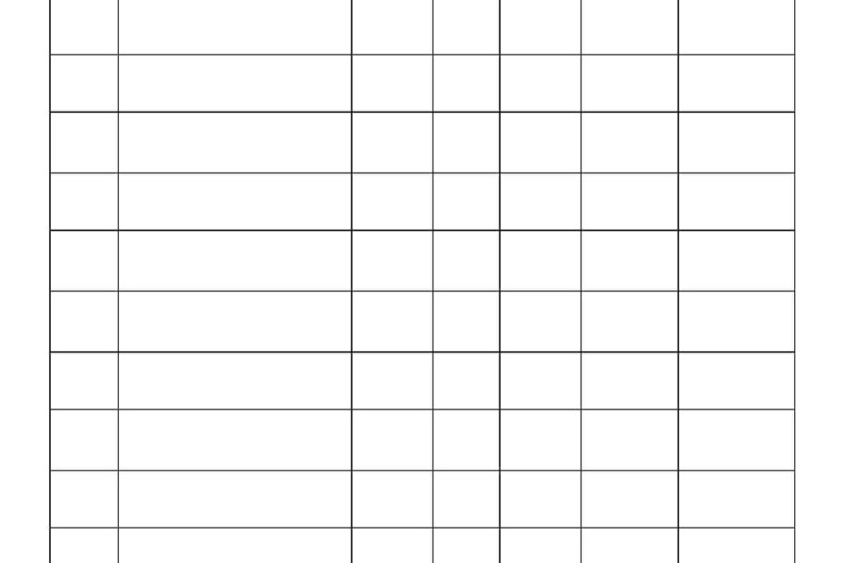 Sign In Sheet Excel Template