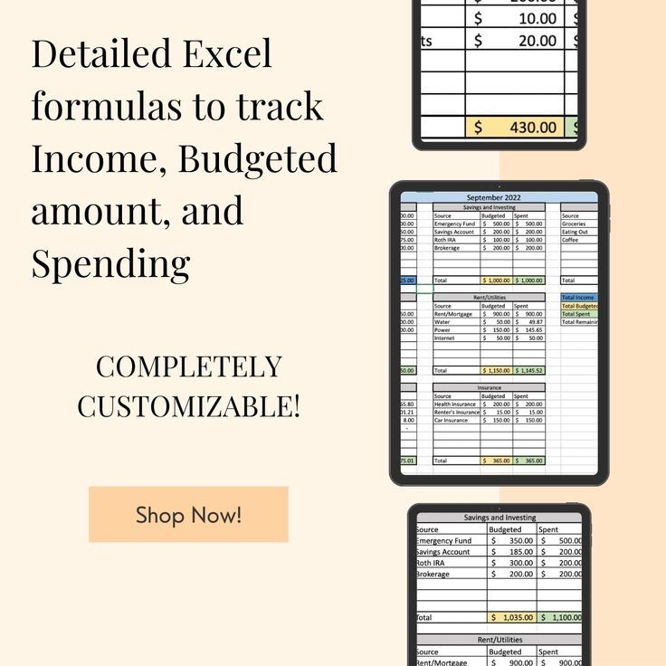 Simple Excel Budget Template Easy To Use Budget Template Downloadable 