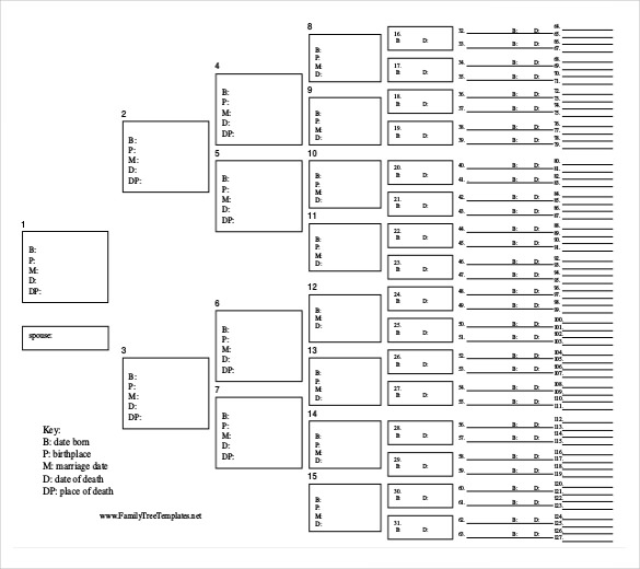 Simple Family Tree Template 25 Free Word Excel PDF Format Download Simple Family Tree Template 25 Free Word Excel PDF Format Download