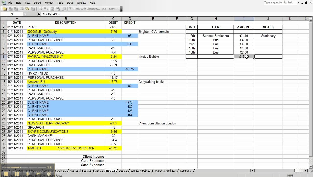 Small Business Spreadsheet Templates Db excel