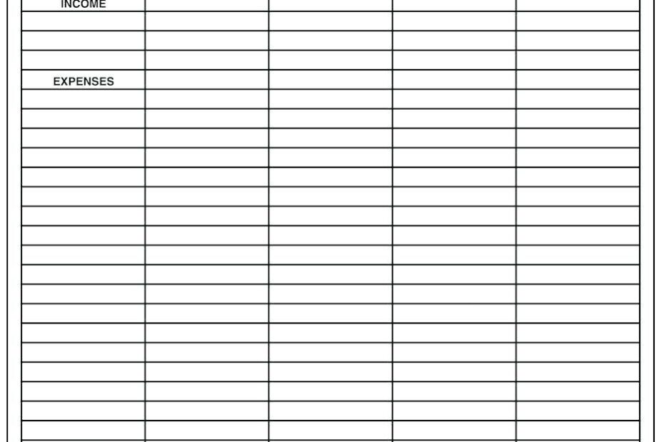 Template Ideas Income And Expense Spreadsheet For Monthly Budget Free