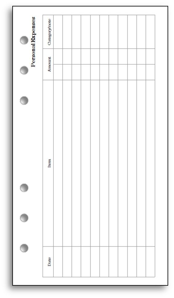 Thirty One Monthly Expense Tracker Printable Skatetolf