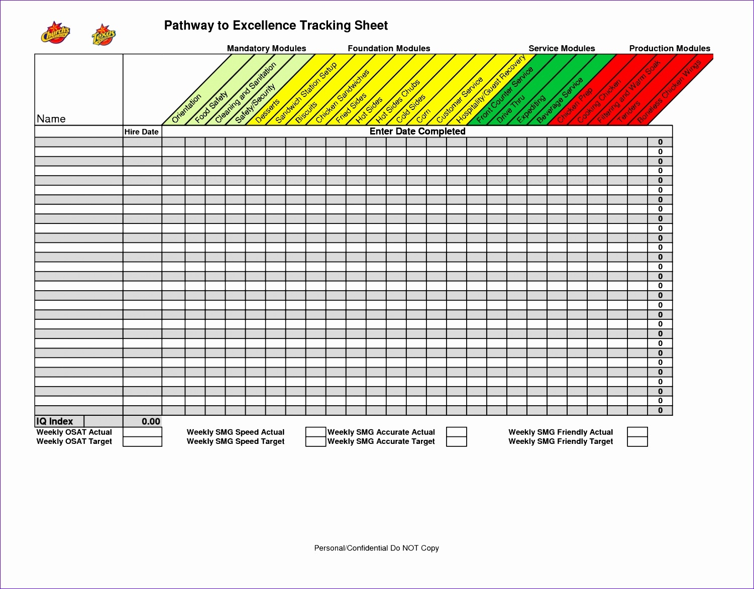 Tracking Sheet Excel Template Gambaran