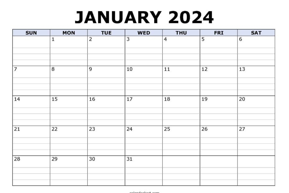 Typeable Calendar 2024 Printable Word Searches