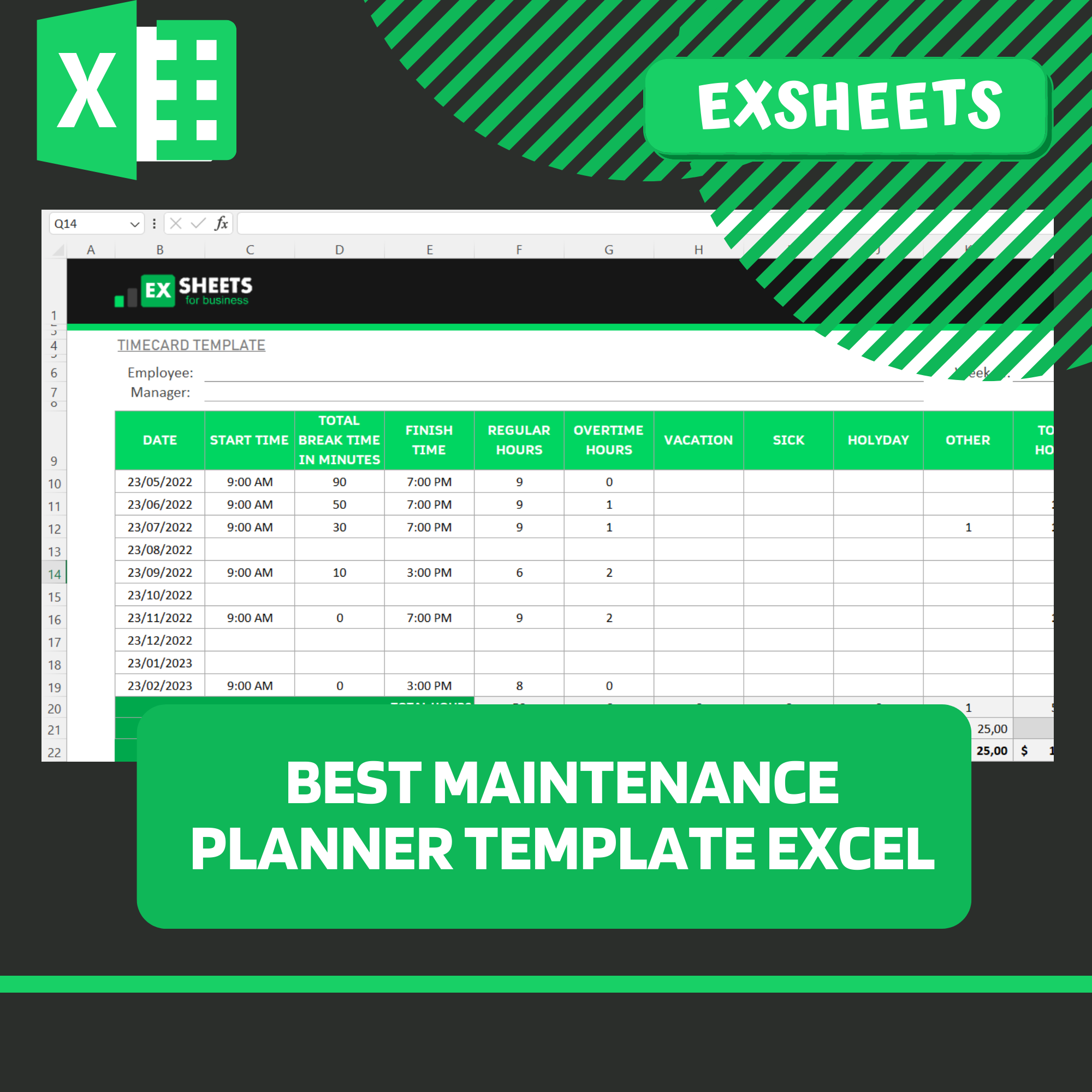 Underrated Ideas Of Tips About Maintenance Planner Excel Template Free 