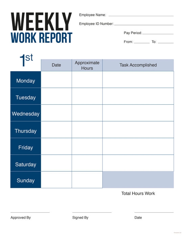 Weekly Sales Report 5 Free Excel PDF Word Documents Download