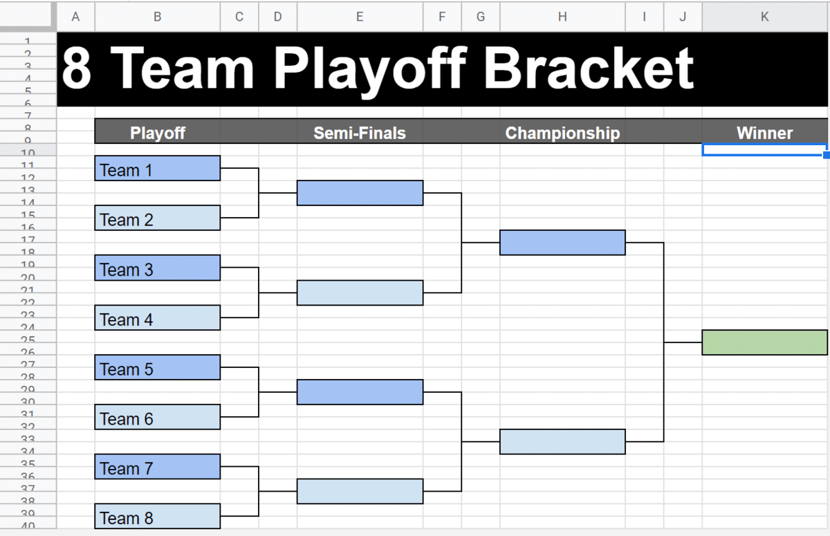 Wwe Tournament Bracket Template Excel Infoupdate